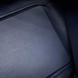 Pre Owned Hermes Plume Cosmos Blue Nuit/Violetgradation Togo Leather Size 45