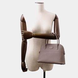 Pre Owned Hermes Bolide Etain Epsom Size 27