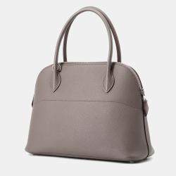 Pre Owned Hermes Bolide Etain Epsom Size 27