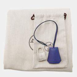 Pre Owned Hermes Haut A Courroies Cosmos Blue Nuit/Violet gradation Togo Leather Size 40