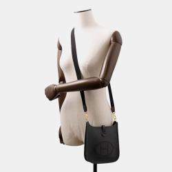 Pre Owned Hermes Evelyne Amazon Long Black Taurillon Clemence TPM
