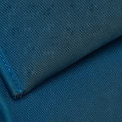 Pre Owned حقيبة هيرميس هيرباج زيپ 31 توال قماش بلو فريدا/أسود وفاش هانتر