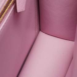 Pre Owned حقيبة هيرمس كونستانس III 24 سيلفستر جلد إبسوم موف إكسسوار ذهبي وردي 