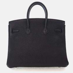 مملوكة مسبقًا Hermes Noir Togo Birkin 25