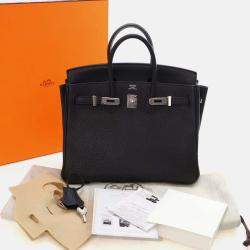 مملوكة مسبقًا Hermes Noir Togo Birkin 25