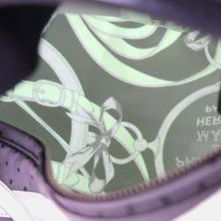 Pre Owned حقيبة هيرمس بالوسوي من حرير