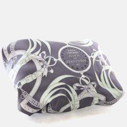 Pre Owned حقيبة هيرمس بالوسوي من حرير