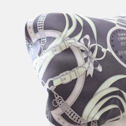 Pre Owned حقيبة هيرمس بالوسوي من حرير