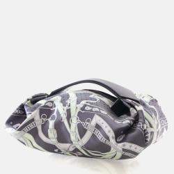 Pre Owned حقيبة هيرمس بالوسوي من حرير