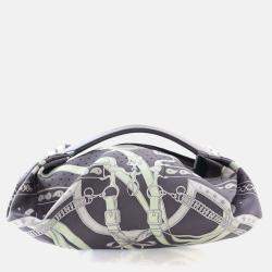 Pre Owned حقيبة هيرمس بالوسوي من حرير