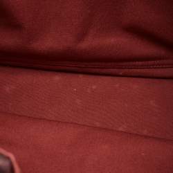 Pre Owned حقيبة هيرمس فوري توت قماش أحمر