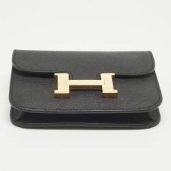 مملوكة مسبقًا محفظة هيرمس كونستانس سليم جلد إيفركولور فامبواز/روج سيلير