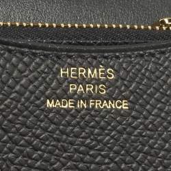 مملوكة مسبقًا محفظة هيرمس كونستانس سليم جلد إيفركولور فامبواز/روج سيلير