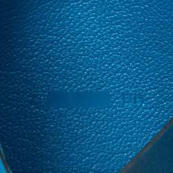 Pre Owned حاملة بطاقات هيرمس بيرن جلد أبسوم توسكا