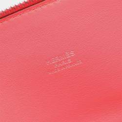 مملوكة مسبقًا حقيبة هيرمس بوليد جلد سويفت وردي أزالي كتف