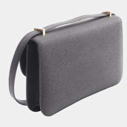 Pre Owned حقيبة هيرمس كونستانس إيلان جلد إبسن أسود شانهت