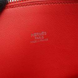 مملوكة مسبقًا Hermes Bolide 27 Rouge Tomate Swift Leather Shoulder Bag