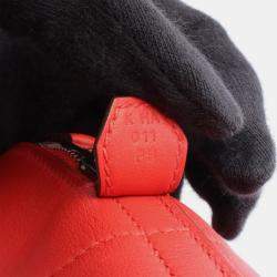 مملوكة مسبقًا Hermes Bolide 27 Rouge Tomate Swift Leather Shoulder Bag