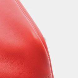 مملوكة مسبقًا Hermes Bolide 27 Rouge Tomate Swift Leather Shoulder Bag
