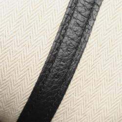 Pre Owned Hermes Garden Party 36 Black Negonda Leather Tote Bag