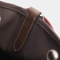 مملوكة مسبقًا حقيبة يد هيرمس ساك دي بانساج جروم بوردو تويليتاري توت عسكرية