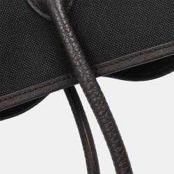 مملوكة مسبقًا Hermes Black Toile H Negonda Garden Party 36 PM Tote Bag