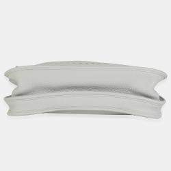 Pre Owned Hermes Gris Perle Clemence Evelyne III 29 PHW