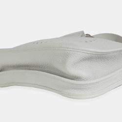 Pre Owned Hermes Gris Perle Clemence Evelyne III 29 PHW