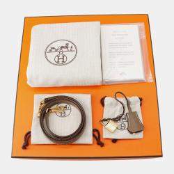 Pre Owned Hermes Kelly Sellier Etoupe Epsom Size 28