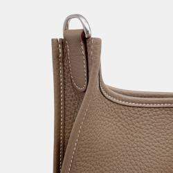 مملوكة مسبقًا حقيبة هيرمس إيفلين 3 إيتوبي جلود توريلون حجم متوسط