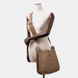 مملوكة مسبقًا حقيبة هيرمس إيفلين 3 إيتوبي جلود توريلون حجم متوسط