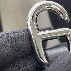 Pre Owned حقيبة هيرمس إن ذا لوب قماش إكرو/أسود سويفت جلد مقاس 23