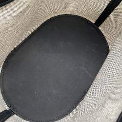 Pre Owned حقيبة هيرمس إن ذا لوب قماش إكرو/أسود سويفت جلد مقاس 23