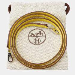 Pre Owned حقيبة هيرمس بوليد 1923 لايم شيفر مايوزوري جلد ماعز حجم ميني