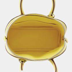 Pre Owned حقيبة هيرمس بوليد 1923 لايم شيفر مايوزوري جلد ماعز حجم ميني