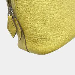 Pre Owned حقيبة هيرمس بوليد 1923 لايم شيفر مايوزوري جلد ماعز حجم ميني