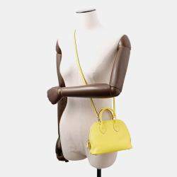 Pre Owned حقيبة هيرمس بوليد 1923 لايم شيفر مايوزوري جلد ماعز حجم ميني