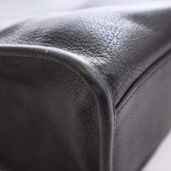 مملوكة مسبقًا حقيبة هيرمس ساك بيرلنت 40 جلد كليمنس أسود