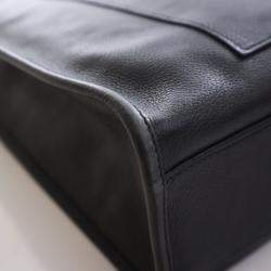 مملوكة مسبقًا حقيبة هيرمس ساك بيرلنت 40 جلد كليمنس أسود