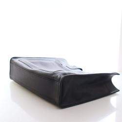 مملوكة مسبقًا حقيبة هيرمس ساك بيرلنت 40 جلد كليمنس أسود