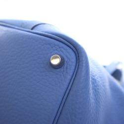 مملوكة مسبقًا Hermes Bleu Azur Clemence Picotin Lock 18