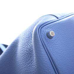 مملوكة مسبقًا Hermes Bleu Azur Clemence Picotin Lock 18