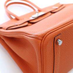 Pre Owned حقيبة هيرمس بيركين توغو برتقالي 30