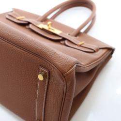 Pre Owned حقيبة هيرمس بيركن 30 توغو ذهبي