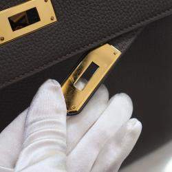 Pre Owned Hermes Etain Togo Kelly 28