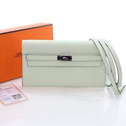 مملوكة مسبقًا محفظة هيرميس كيلي تو جو إبصوم فيرت فيز