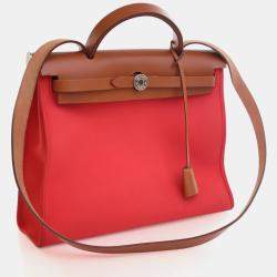 Pre Owned حقيبة هيرمس بوغنفيلية تويلي هيرباج زيب 31