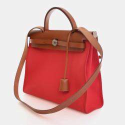 Pre Owned حقيبة هيرمس بوغنفيلية تويلي هيرباج زيب 31