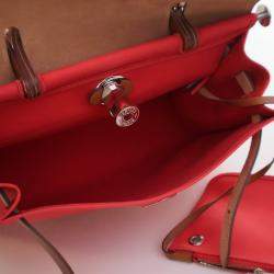 Pre Owned حقيبة هيرمس بوغنفيلية تويلي هيرباج زيب 31