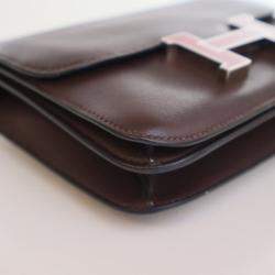 Pre Owned حقيبة هيرميس كونستانس 18 جلد سويفت روج سيليير